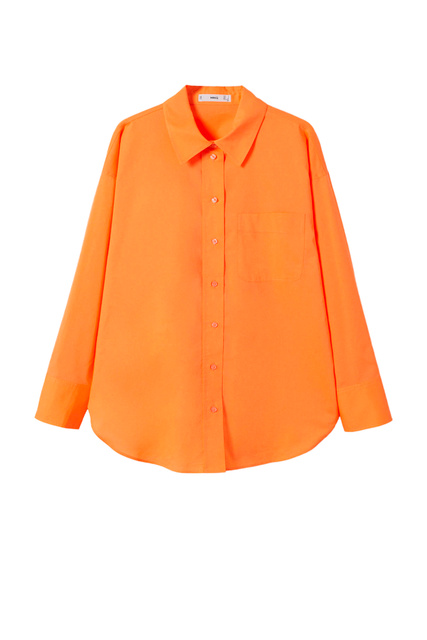 Рубашка REGU с карманом на груди|Основной цвет:Оранжевый|Артикул:27071110 | Фото 1