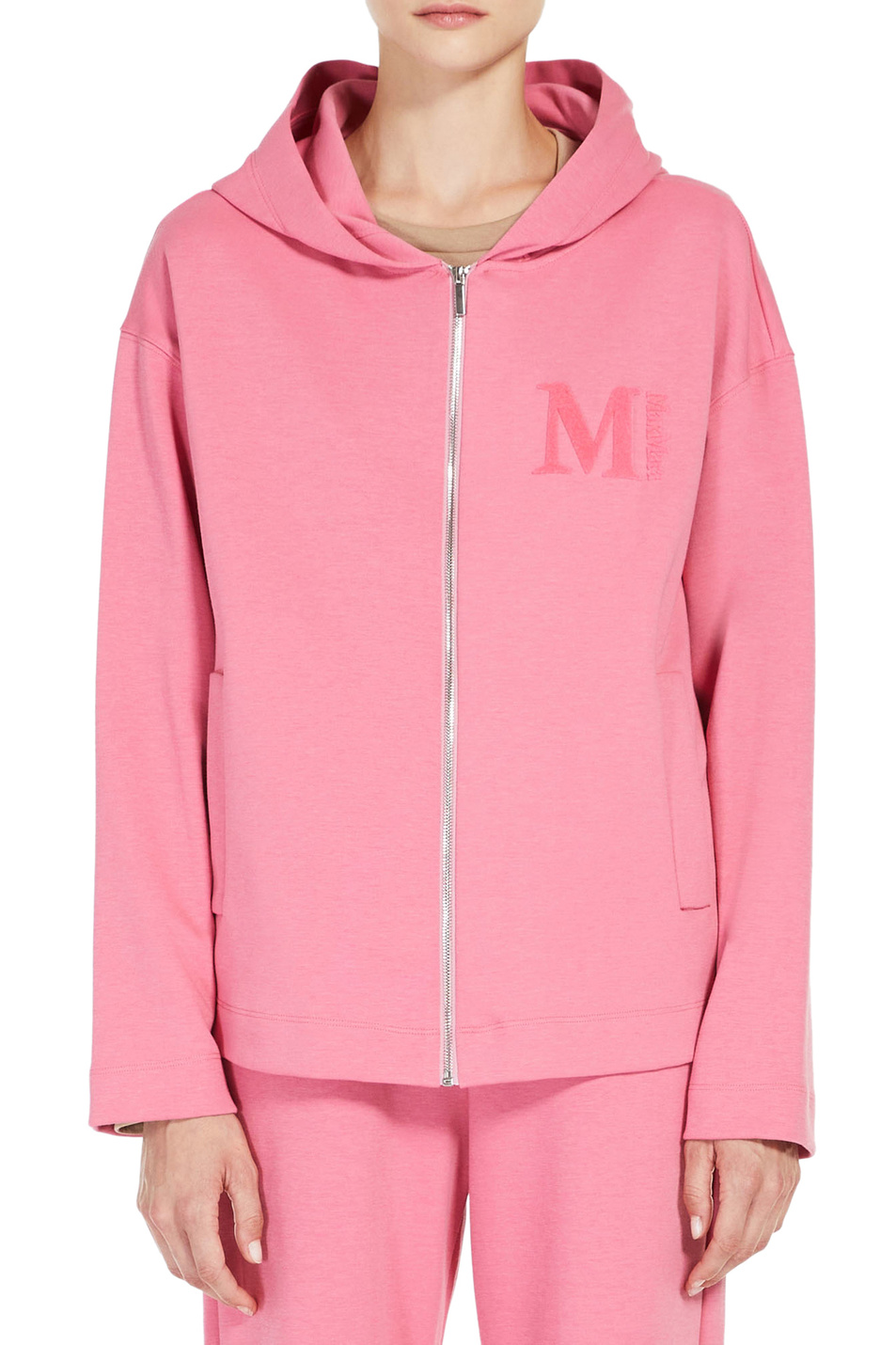 Женский Max Mara Толстовка VERA с флокированным принтом (цвет ), артикул 2399110131 | Фото 3