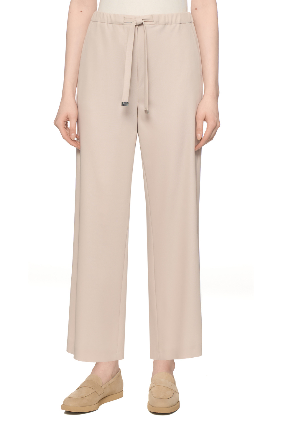 Женский Max Mara Брюки ARGENTA из шерсти (цвет ), артикул 2619131031 | Фото 4