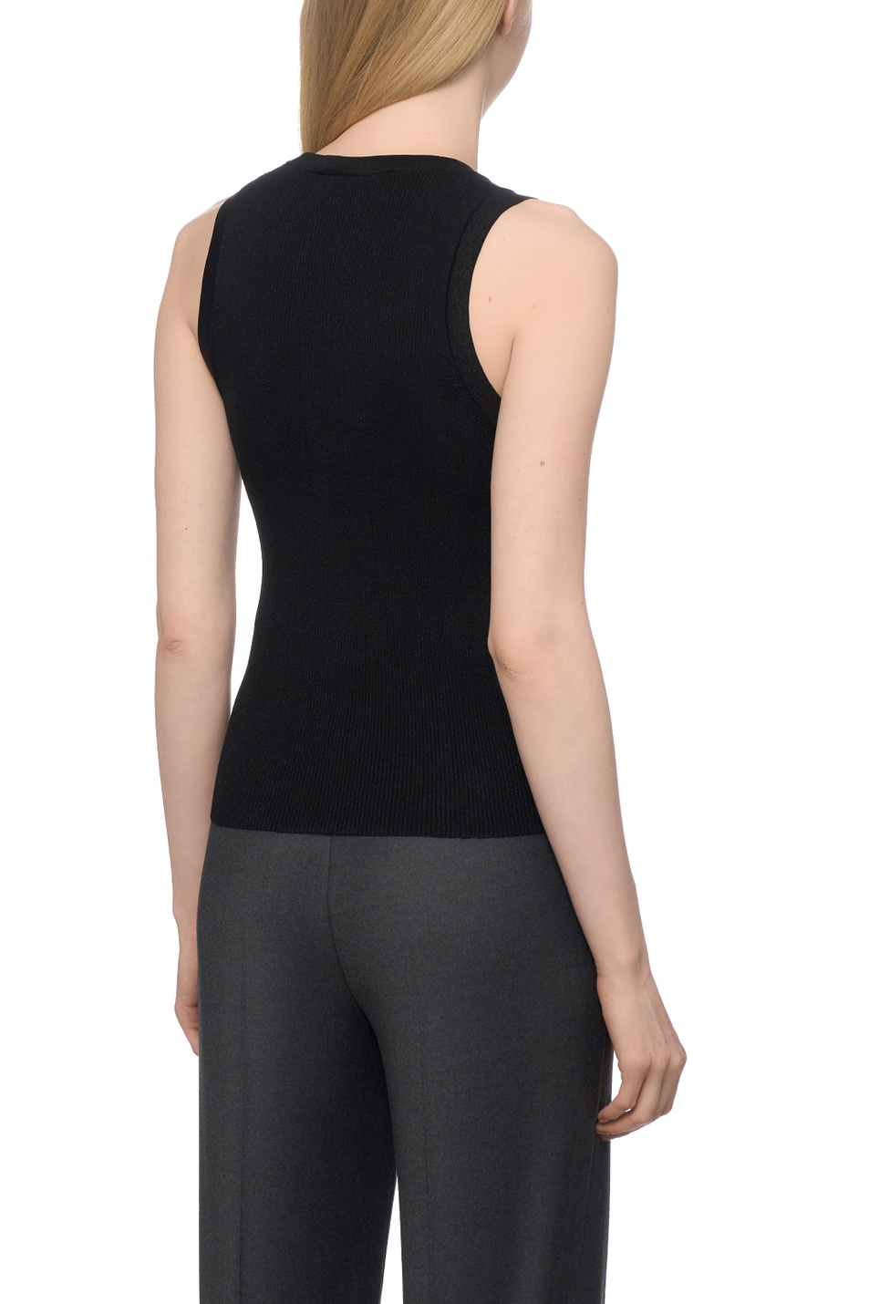 Женский Max Mara Топ ILMES с люрексом (цвет ), артикул 2526366071 | Фото 5