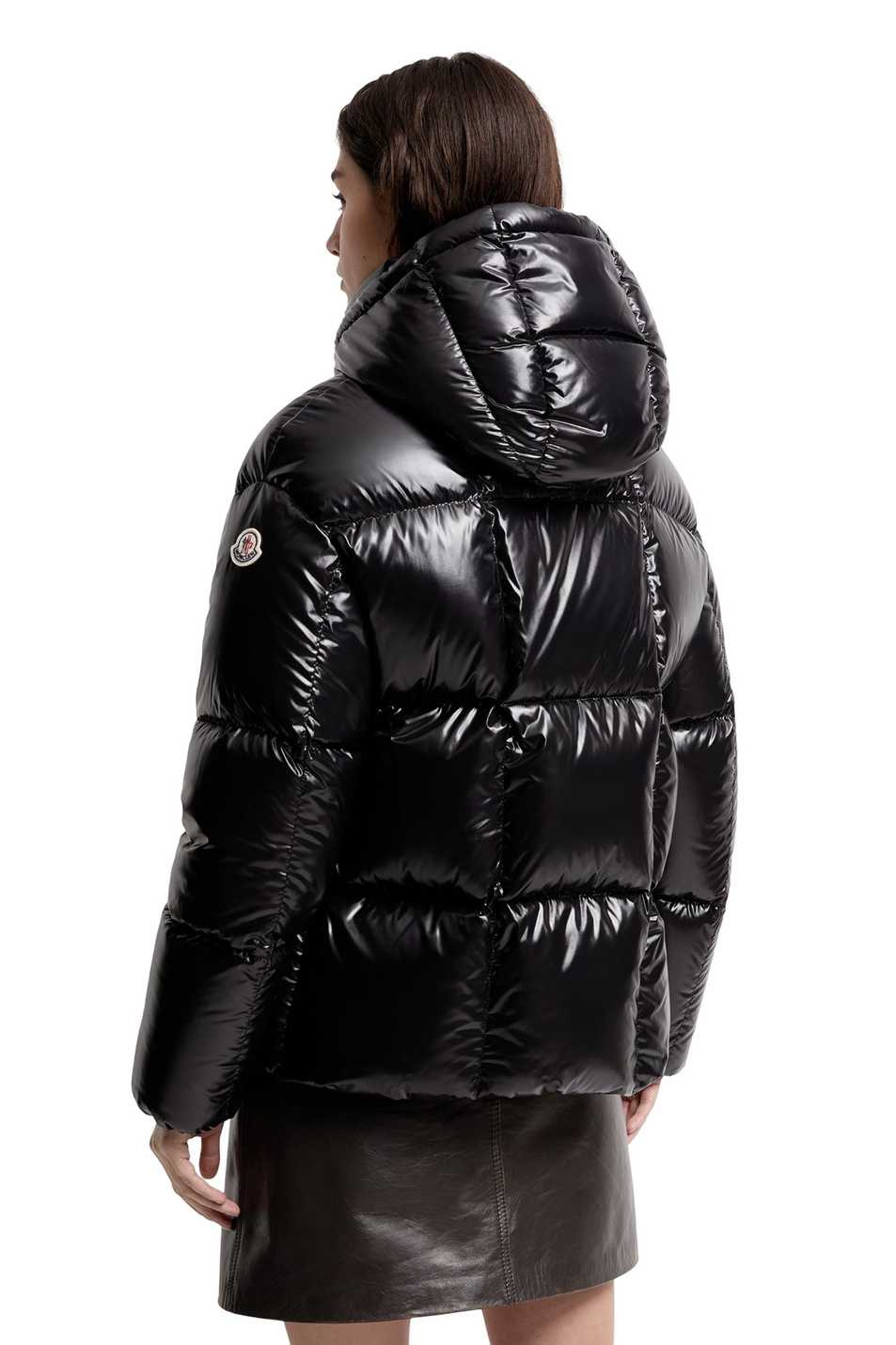 Куртка PARANA с пуховым наполнителем|Основной цвет:Черный Женский Moncler Куртка PARANA с пуховым наполнителем (цвет ), артикул L20931A00103-68950 | Фото 4