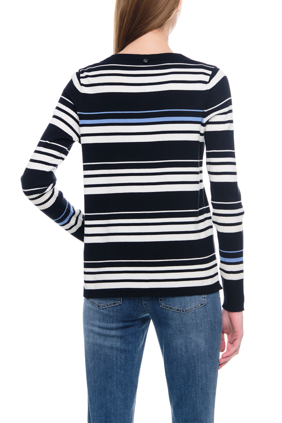 Женский Gerry Weber Лонгслив в полоску (цвет ), артикул 978009-44727 | Фото 6
