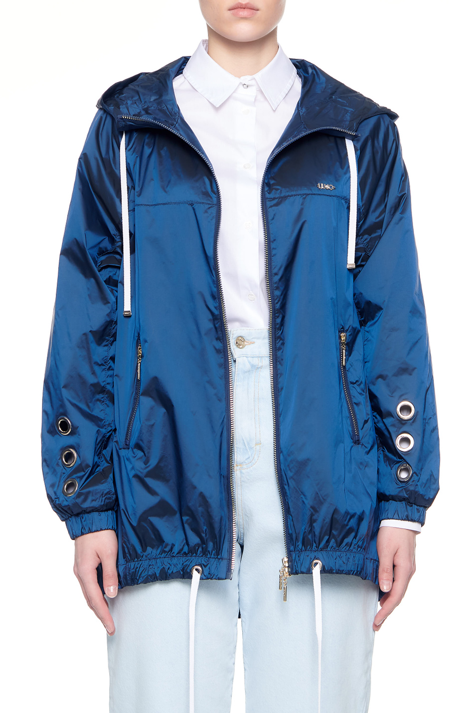 Liu Jo Куртка с капюшоном и застежкой-молнией на спине (цвет ), артикул TA1079T4792 | Фото 1