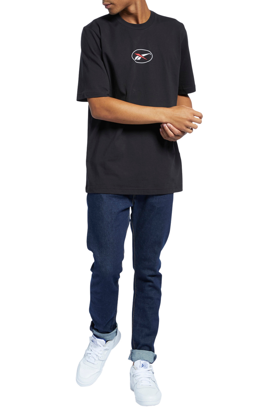 Мужской Reebok Футболка Classics с принтом на спине (цвет ), артикул GJ5826 | Фото 2