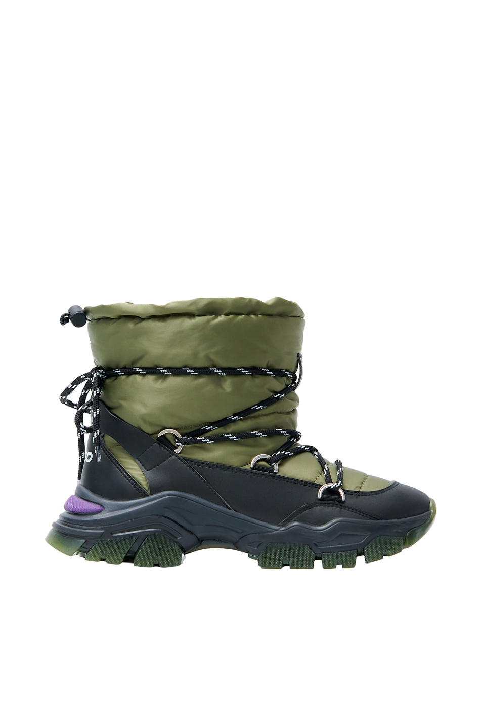 Женский F_WD Зимние ботинки в стиле милитари (цвет ), артикул FWW37023A.14136 | Фото 1