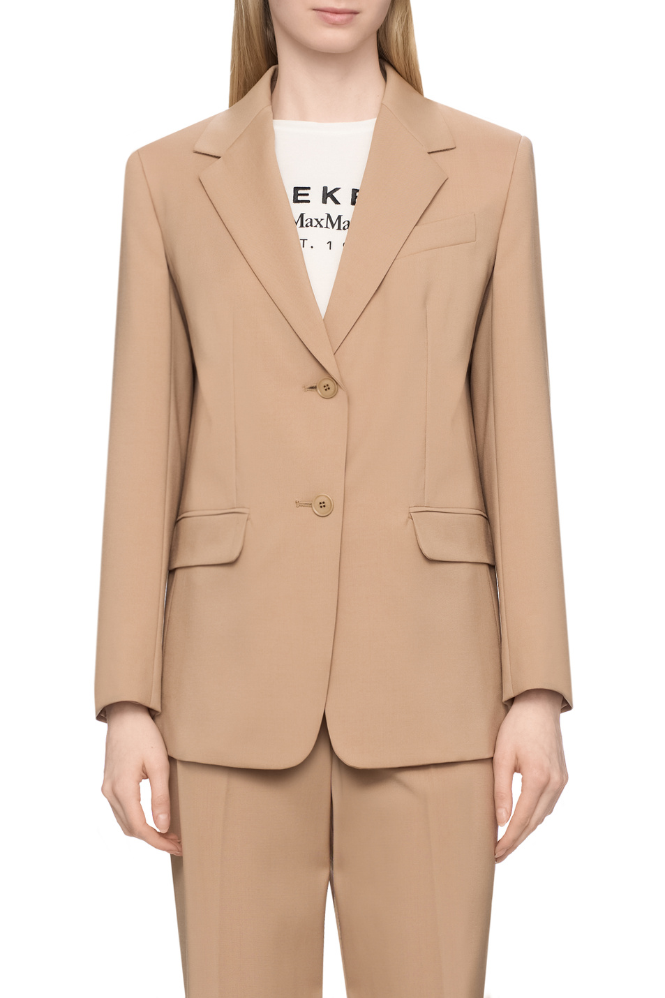 Женский Weekend Max Mara Пиджак из шерсти (цвет ), артикул 2515041121 | Фото 3