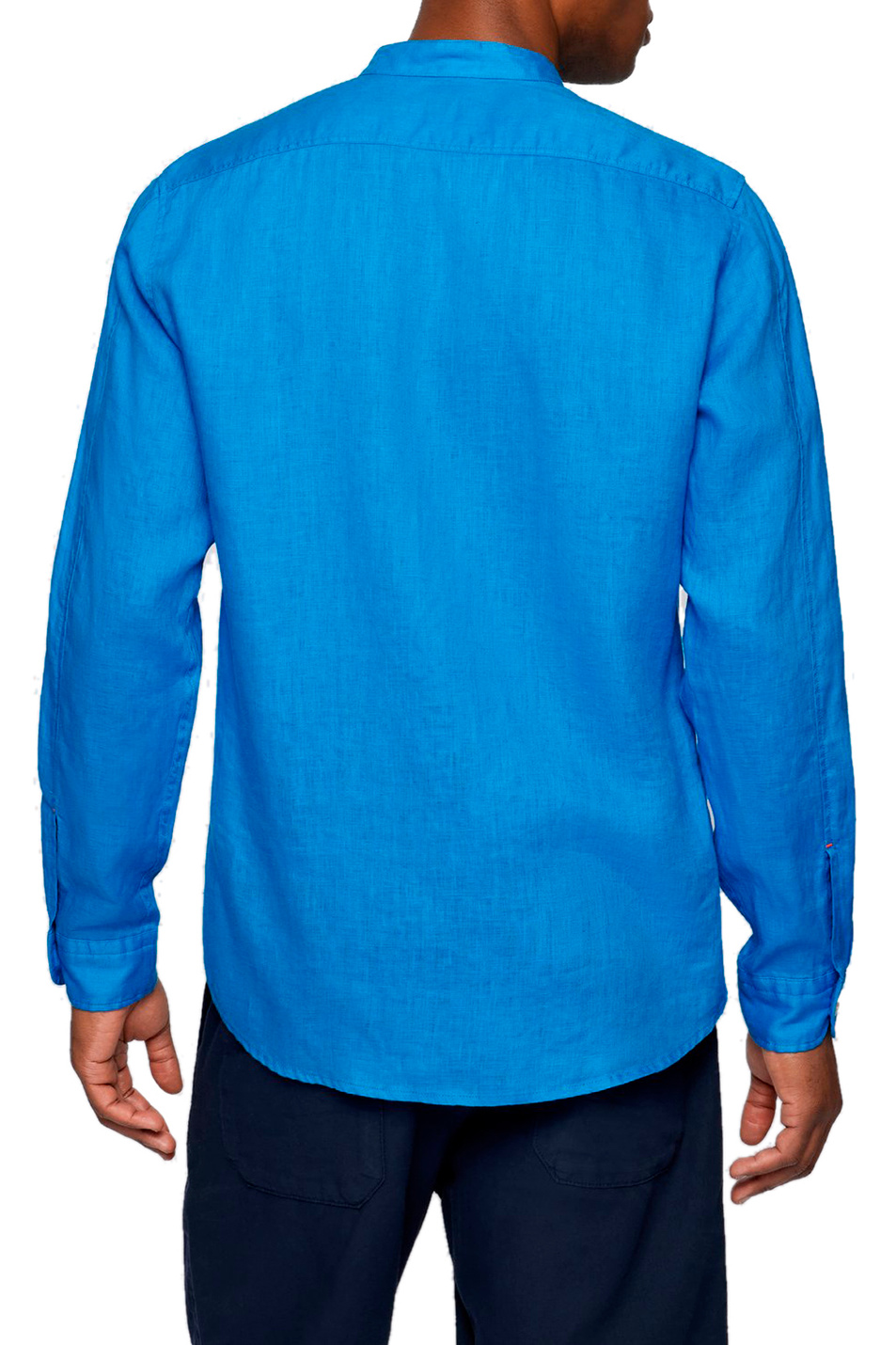 BOSS Рубашка прямого кроя из чистого льна (цвет ), артикул 50468092 | Фото 4