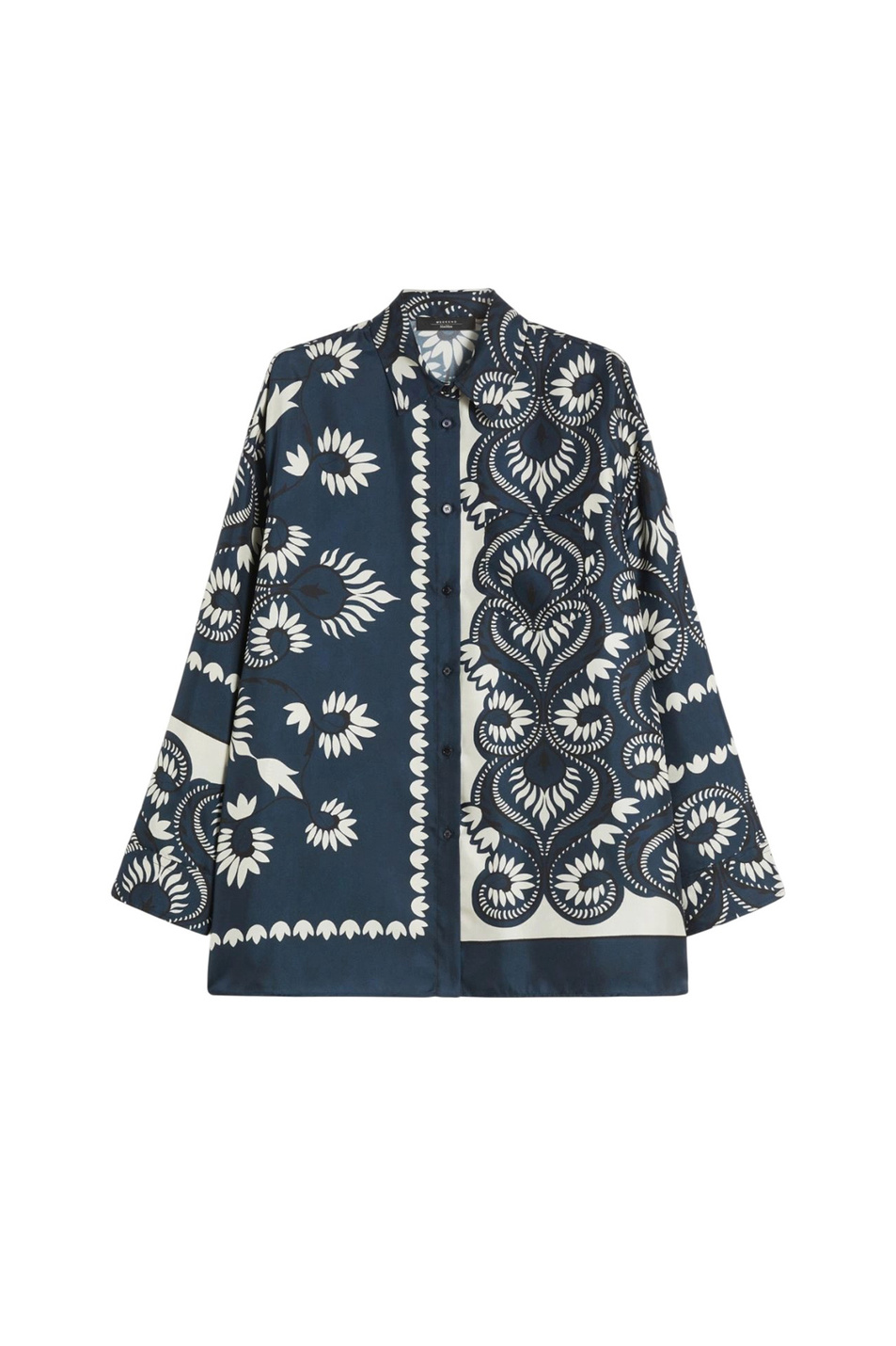 Женский Weekend Max Mara Блузка LASTRA из шелка (цвет ), артикул 2615191011 | Фото 1