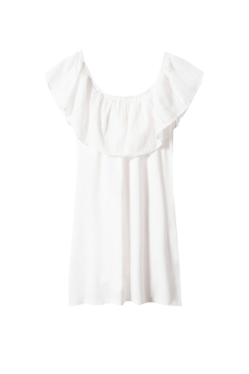 Платье VOLA из натурального хлопка|Основной цвет:Белый|Артикул:47088632 | Фото 1