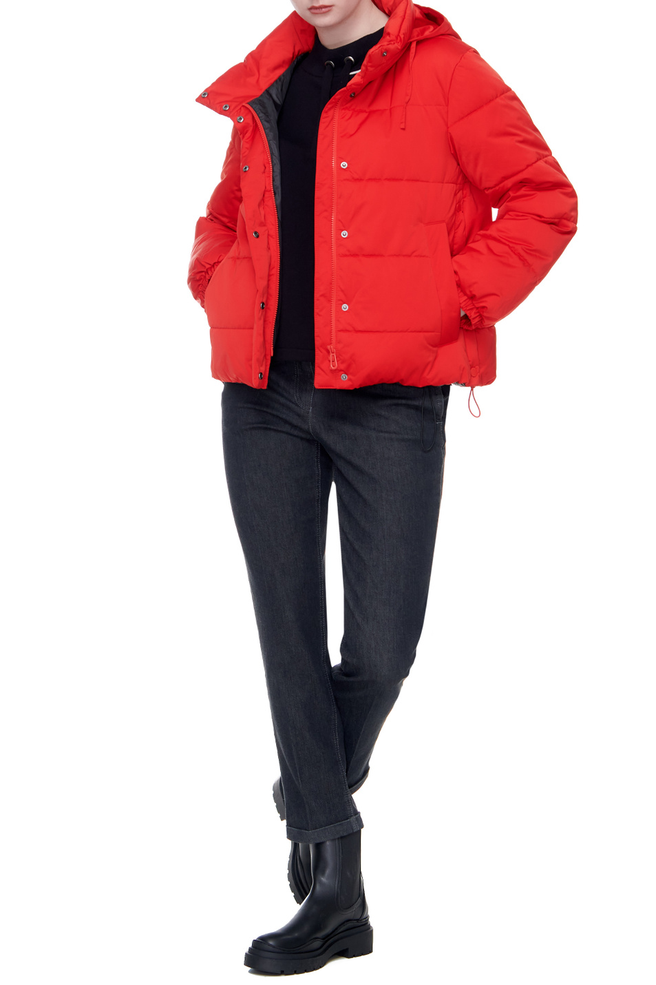 Gerry Weber Стеганая куртка с воротником-стойкой (цвет ), артикул 650006-31115 | Фото 3
