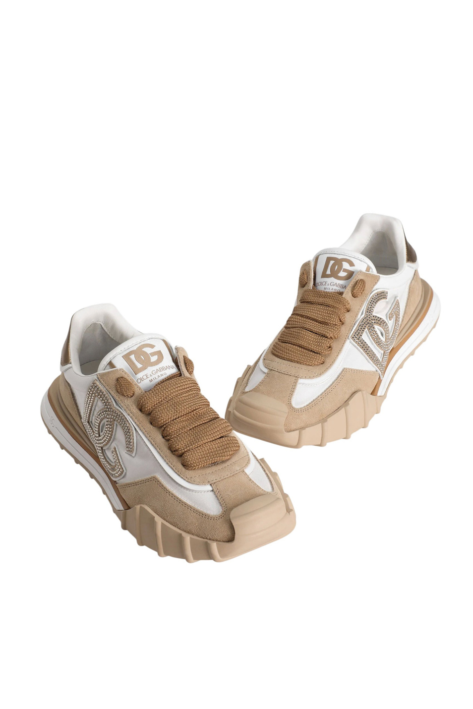 Женский Dolce & Gabbana Кроссовки DG Athleti со стразами (цвет ), артикул CK2384-A6N71 | Фото 4