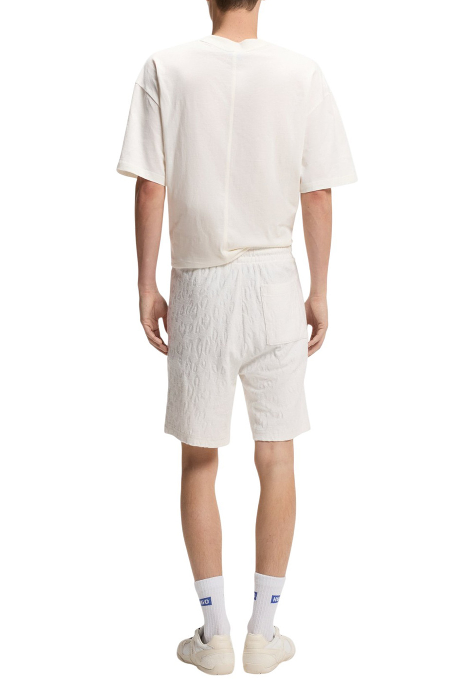 Мужской HUGO Футболка Nohatio из хлопка (цвет ), артикул 50556411 | Фото 4