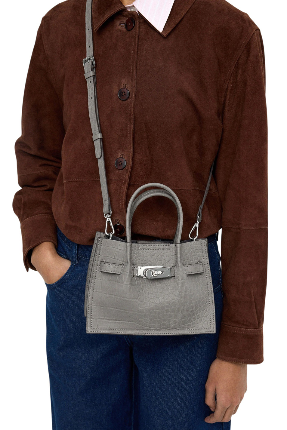 Женский Parfois Сумка-тоут из искусственной кожи (цвет ), артикул 245000 | Фото 5