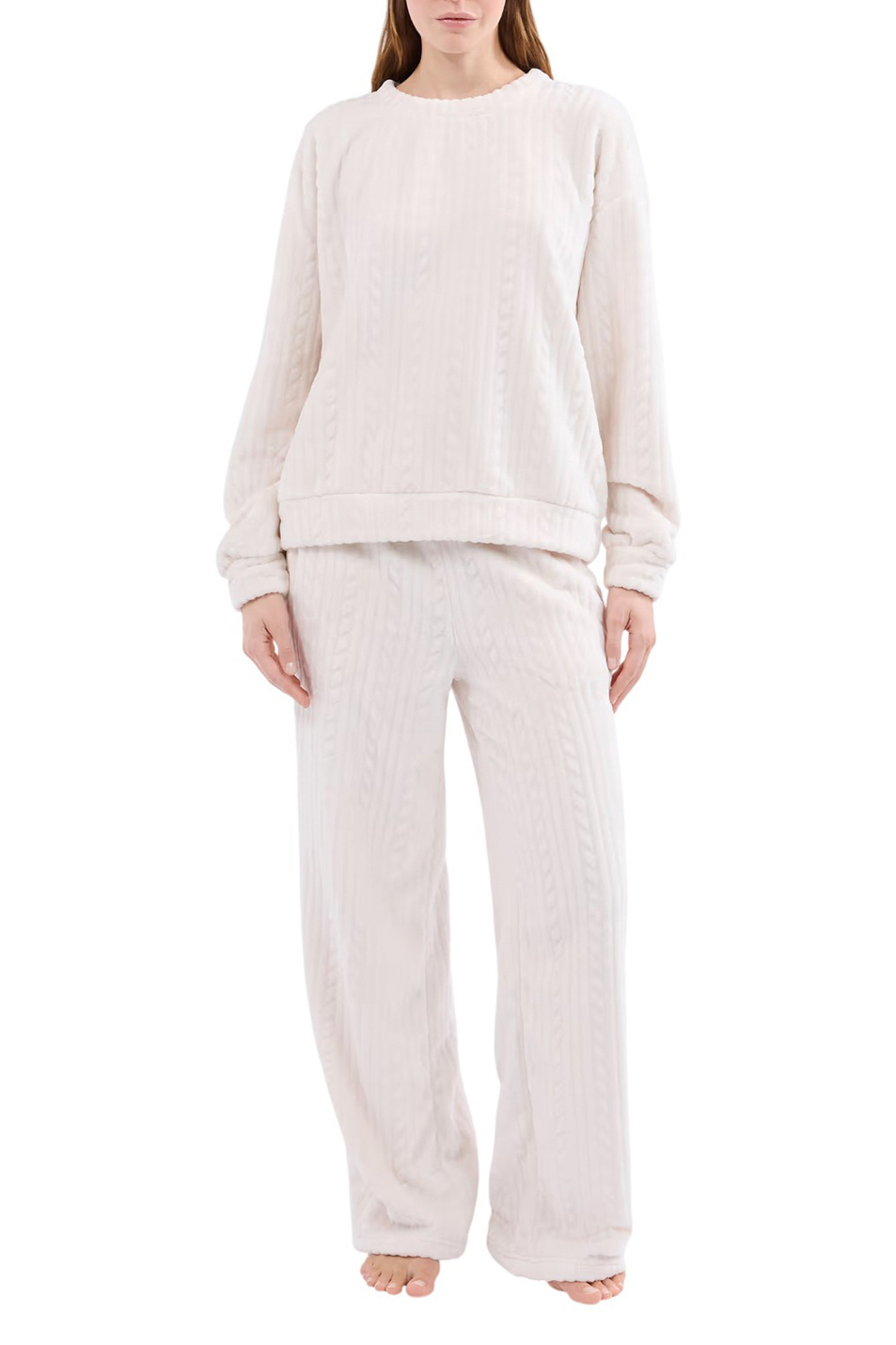 Женский Etam Свитшот MATILDA бархатный (цвет ), артикул 6556100 | Фото 2