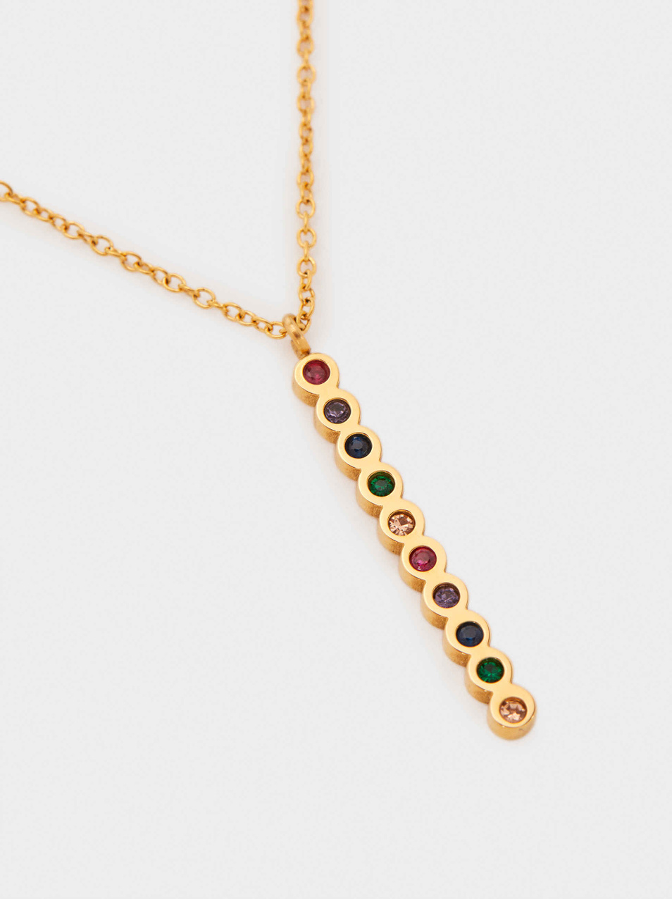 Parfois Ожерелье из нержавеющей стали с подвеской (цвет ), артикул 176628 | Фото 2