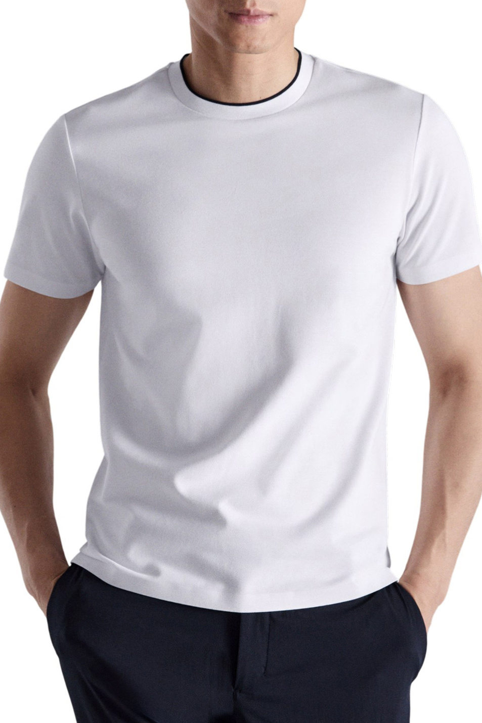 Мужской Mango Man Футболка GARDA облегающего кроя (цвет ), артикул 27064425 | Фото 3