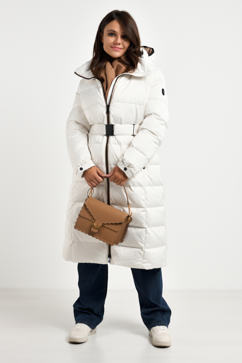 Женский Gerry Weber Пальто стеганое с потайным капюшоном (цвет ), артикул 450203-31115 | Фото 3