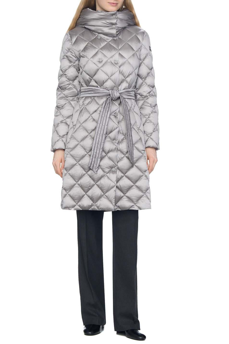 Женский Gerry Weber Пальто стеганое с поясом (цвет ), артикул 450207-31141 | Фото 3