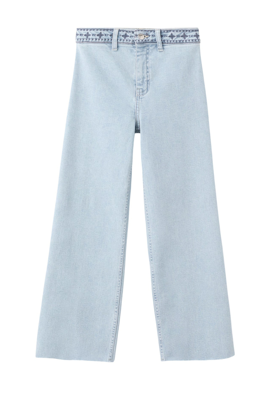 Девочкам Mango Kids Джинсы SEAMLESB их эластичного хлопка (цвет ), артикул 27012891 | Фото 1