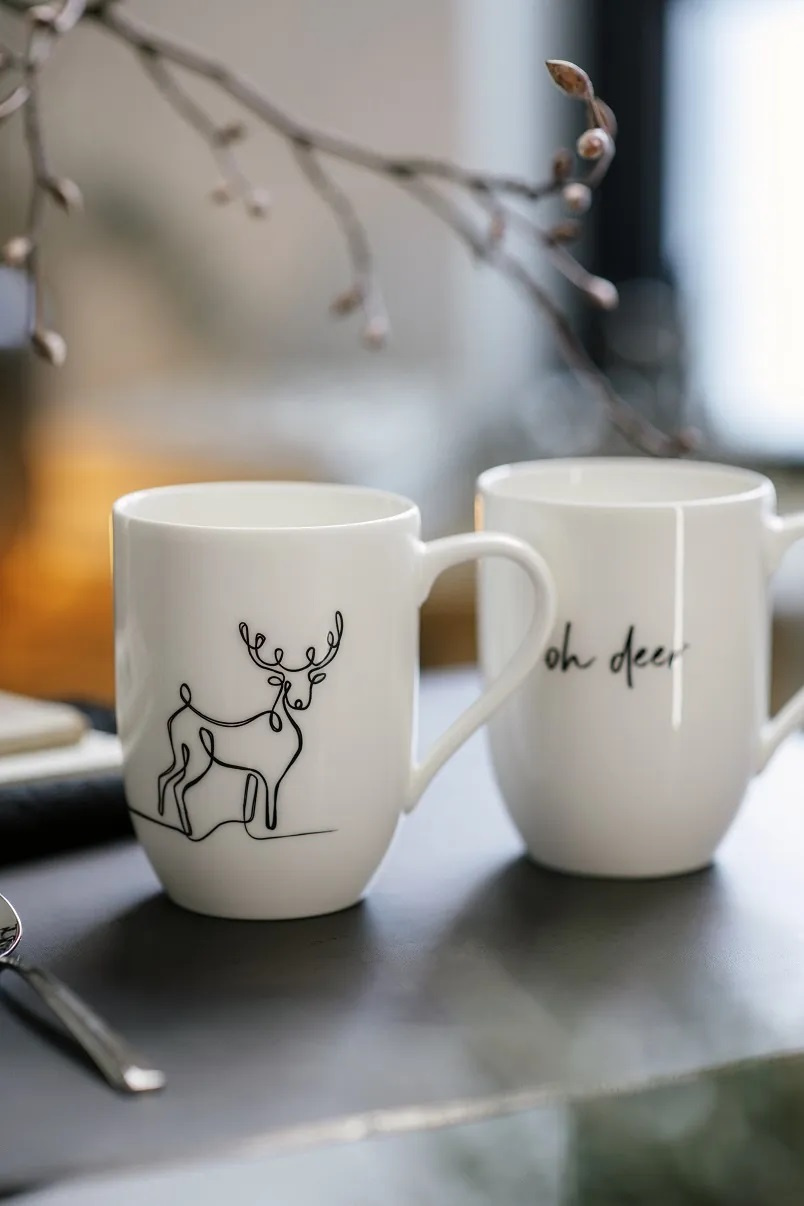 Не имеет пола Villeroy & Boch Набор кружек "Олени" 340 мл, 2 шт. (цвет ), артикул 10-1621-8405 | Фото 2