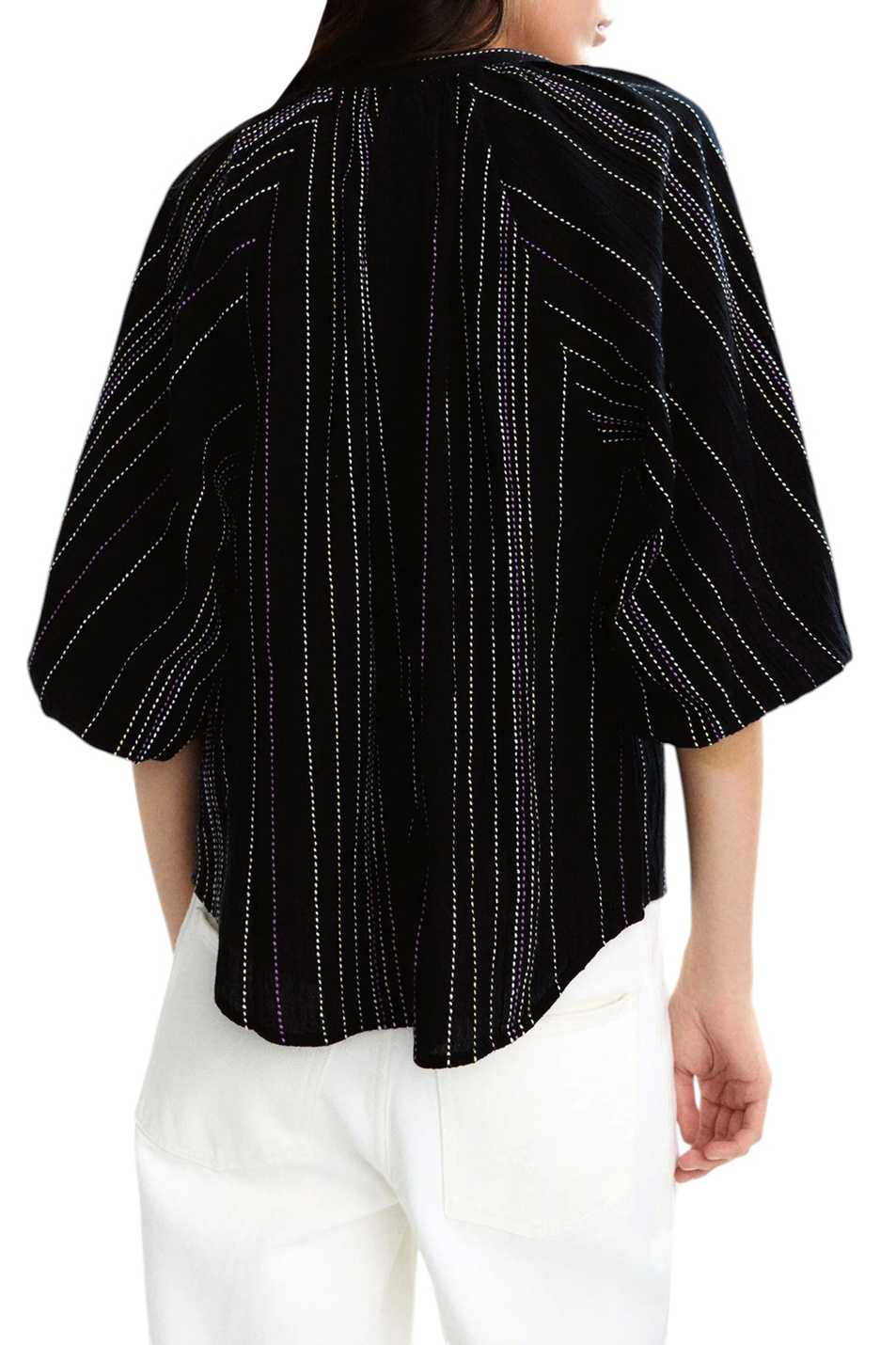 Женский Parfois Блузка из натурального хлопка (цвет ), артикул 232953 | Фото 4