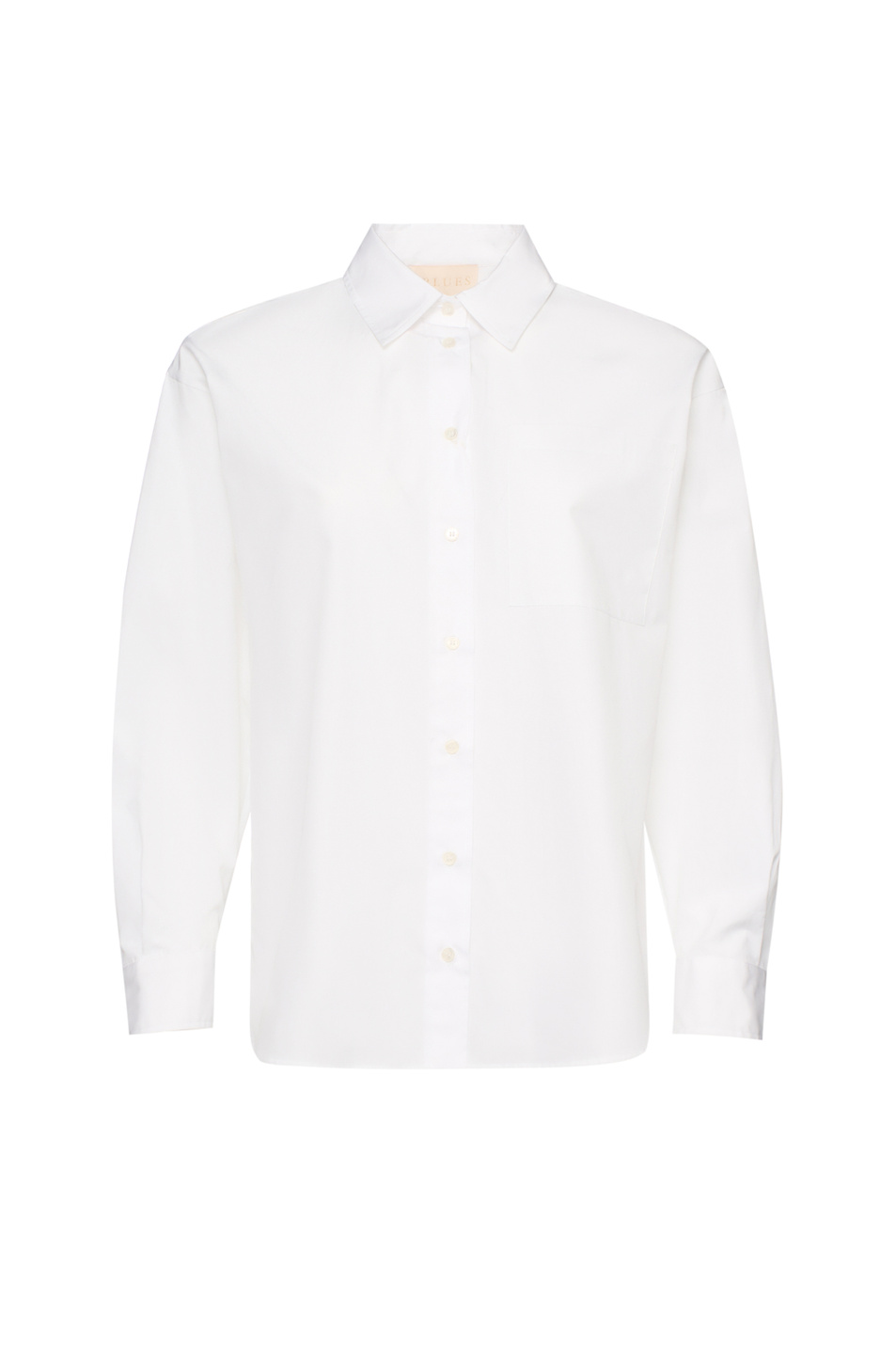 Женский iBLUES Рубашка LEDERE однотонная (цвет ), артикул 2617111171 | Фото 1