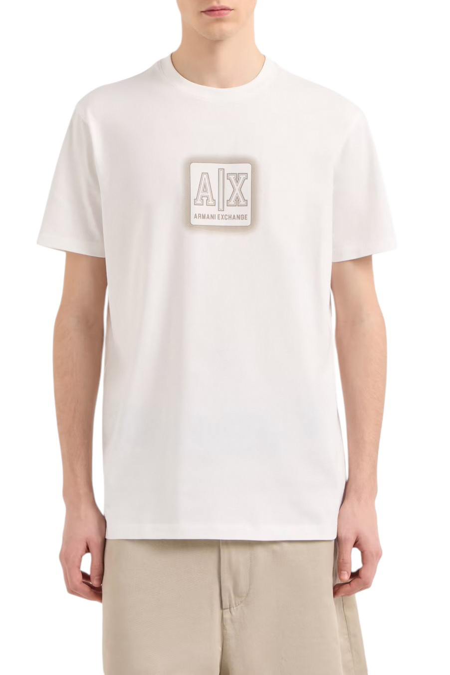 Мужской Armani Exchange Футболка из хлопкпа (цвет ), артикул XM000545-AF10361 | Фото 3