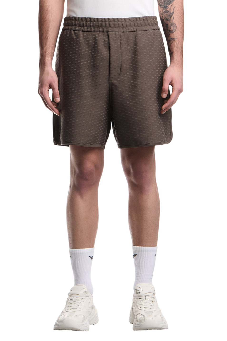 Мужской Emporio Armani Шорты с эластичным поясом (цвет ), артикул EM004865-AF13700 | Фото 3