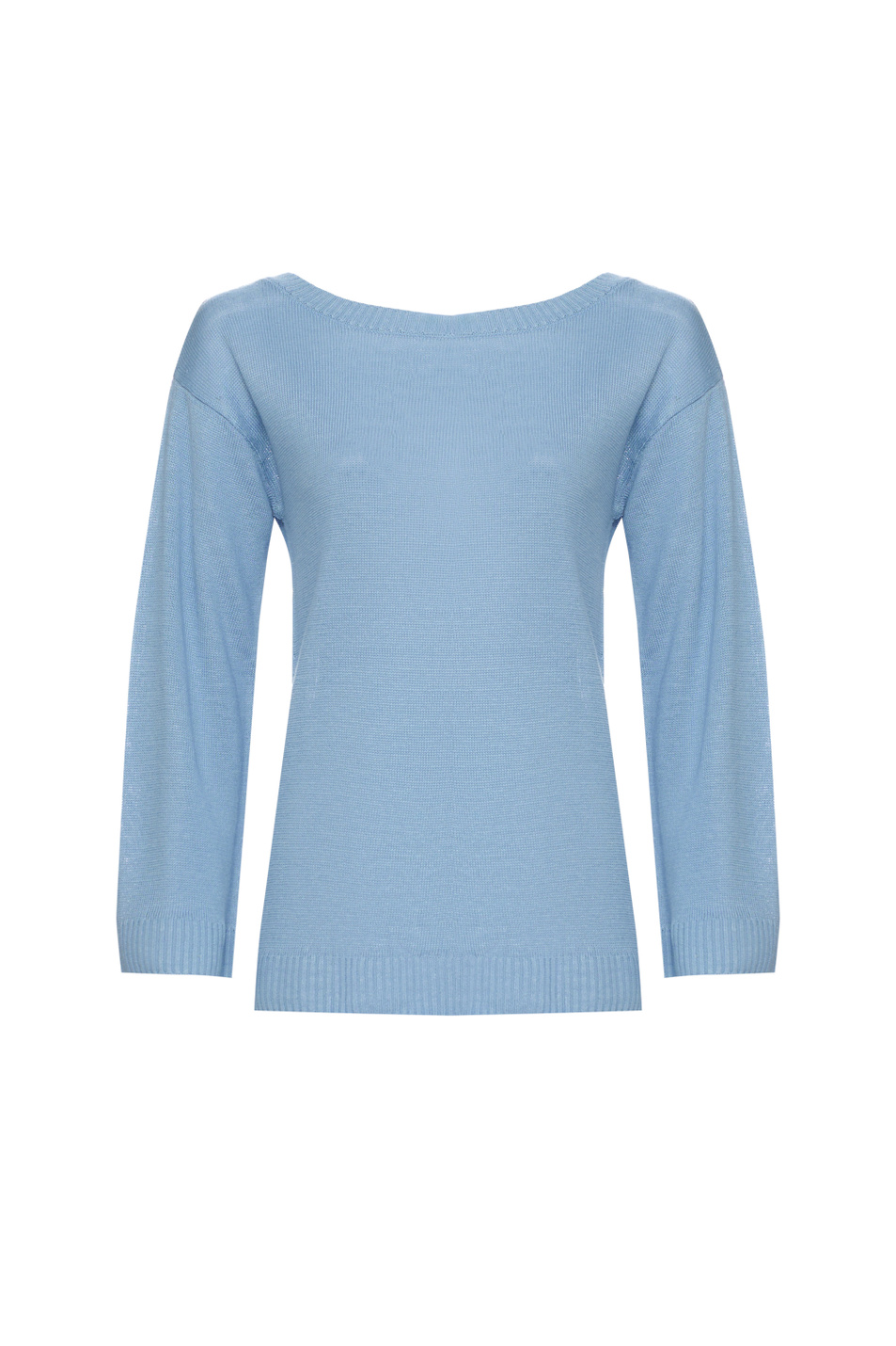 Женский Max Mara Джемпер DANDY из льна (цвет голубой), артикул 2516361048 | Фото 1