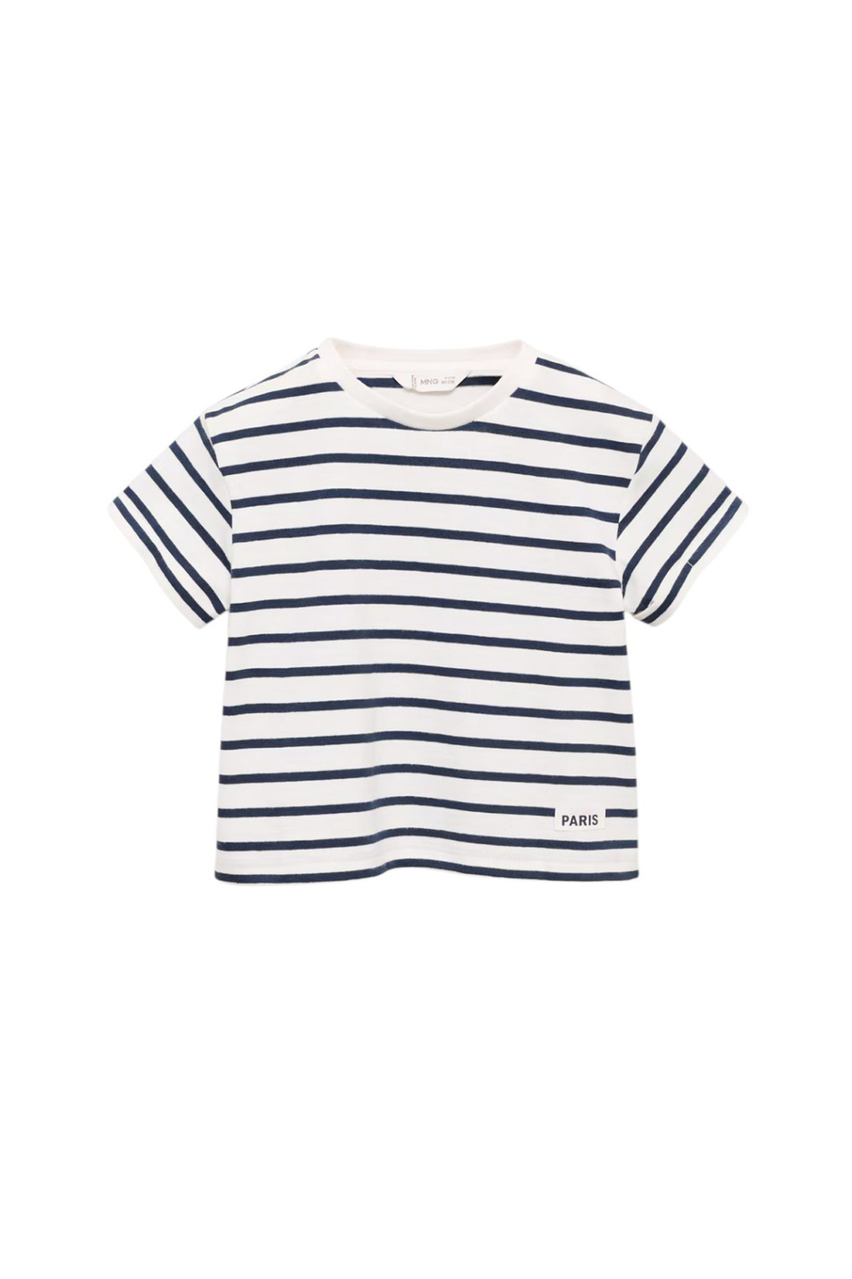 Девочкам Mango Kids Футболка RITAB в полоску (цвет ), артикул 17003289 | Фото 1
