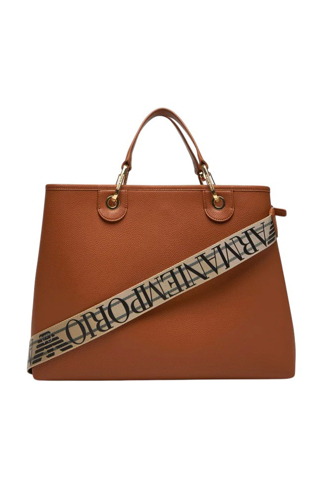 Сумка MyEA с логотипом|Основной цвет:Коричневый Женский Emporio Armani Сумка MyEA с логотипом (цвет ), артикул EW000360-AF12103 | Фото 4