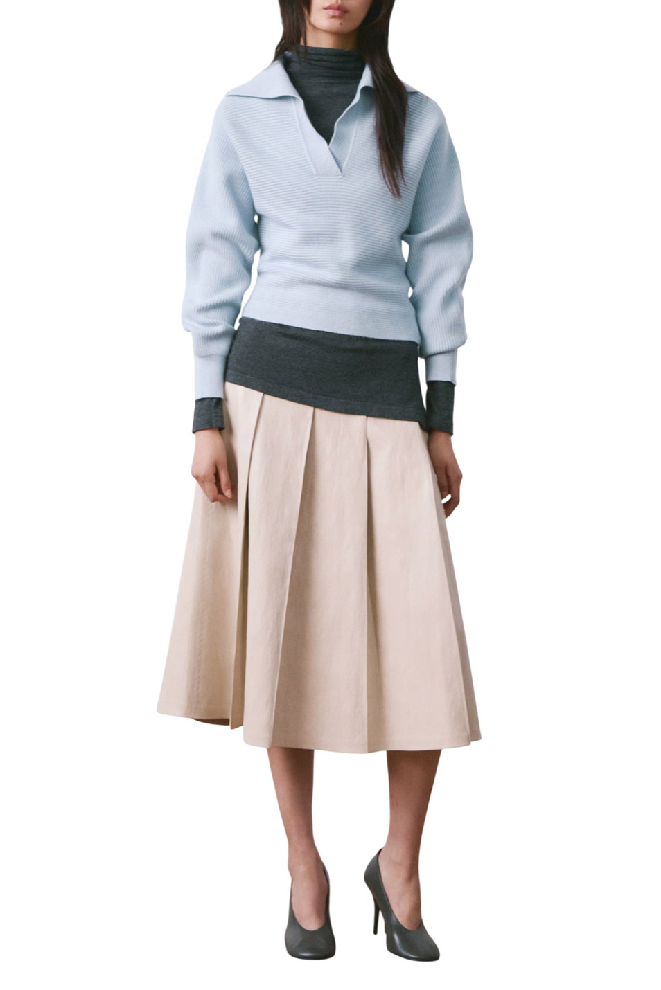 Женский Mango Джемпер FRESON с V-образным вырезом (цвет ), артикул 27014085 | Фото 2