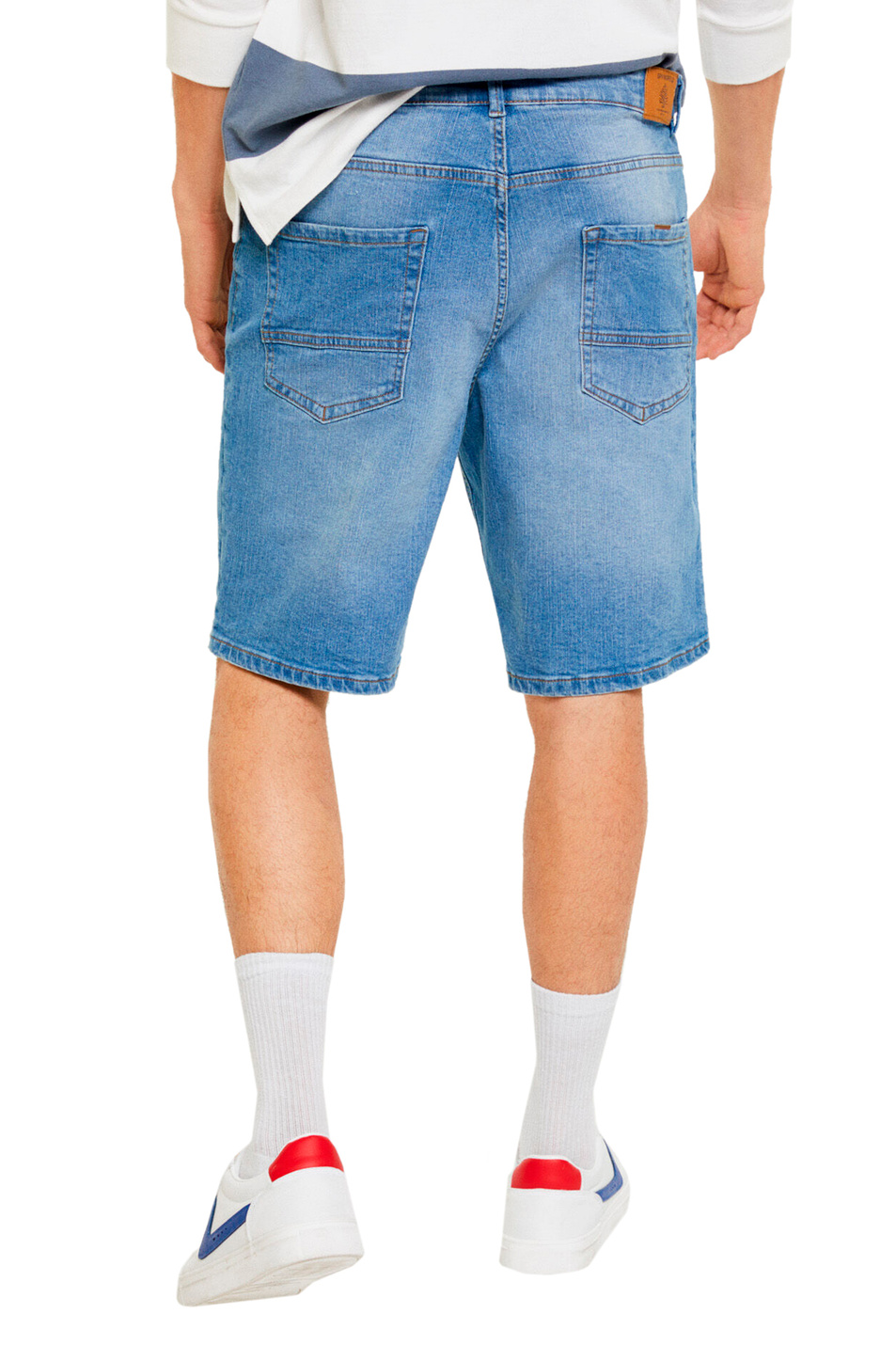 Мужской Springfield Джинсовые шорты-бермуды (цвет ), артикул 0013465 | Фото 3