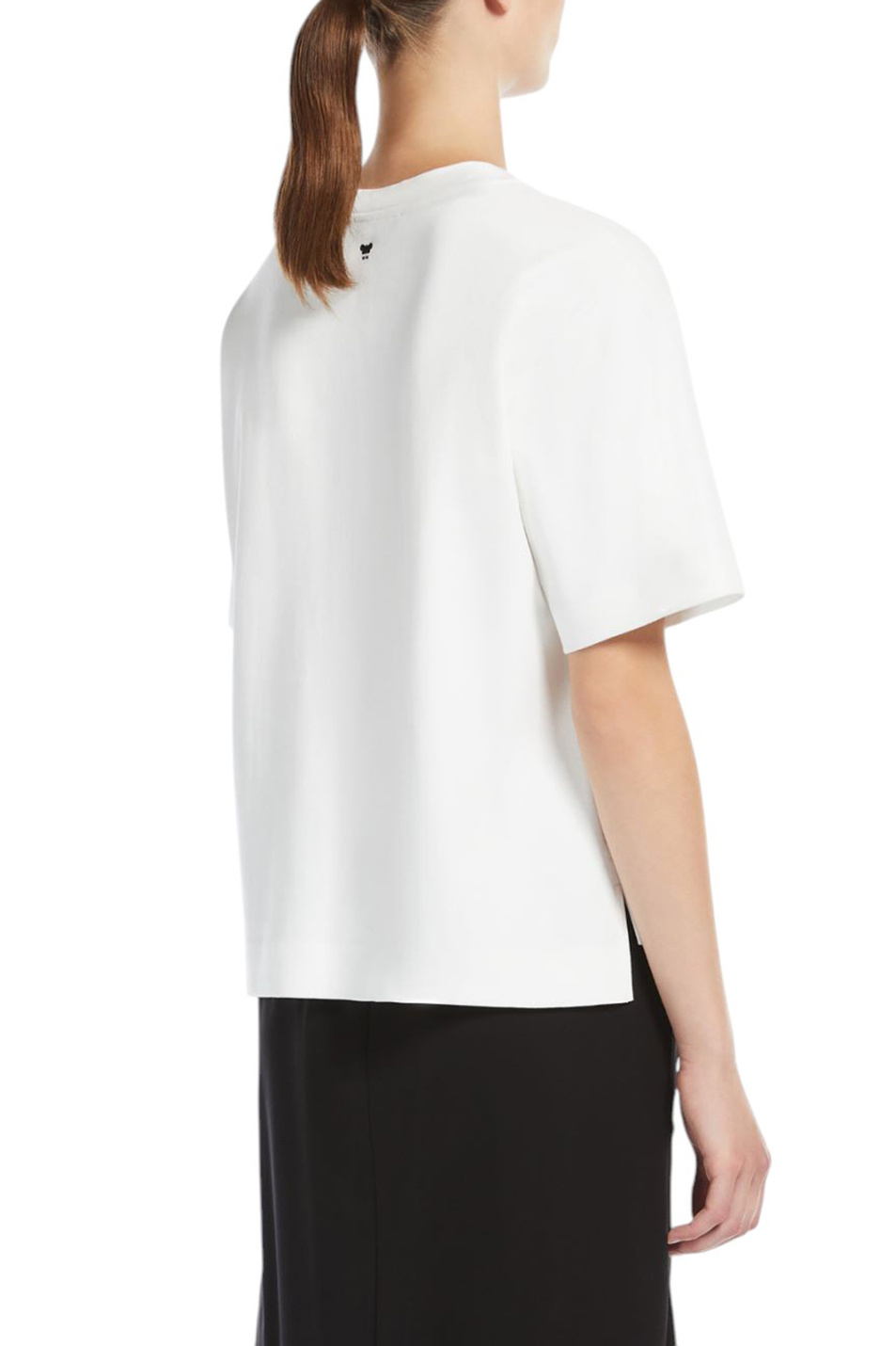 Женский Weekend Max Mara Футболка MULTID из хлопка (цвет ), артикул 2515941042 | Фото 4
