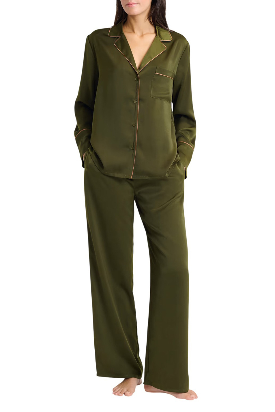 Женский Etam Пижамная рубашка ERIKE (цвет ), артикул 6555686 | Фото 2