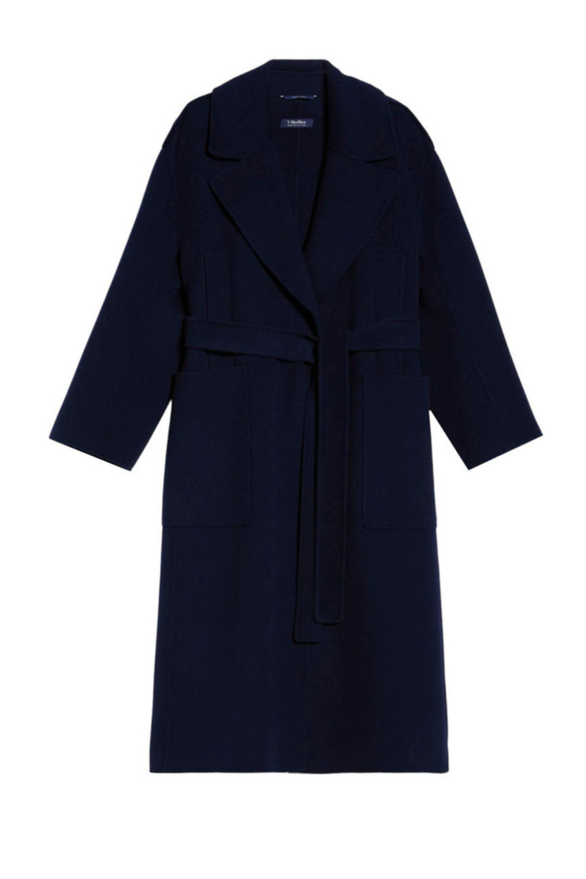 Пальто NORD из натуральной шерсти|Основной цвет:Синий|Артикул:2390160333 | Фото 1