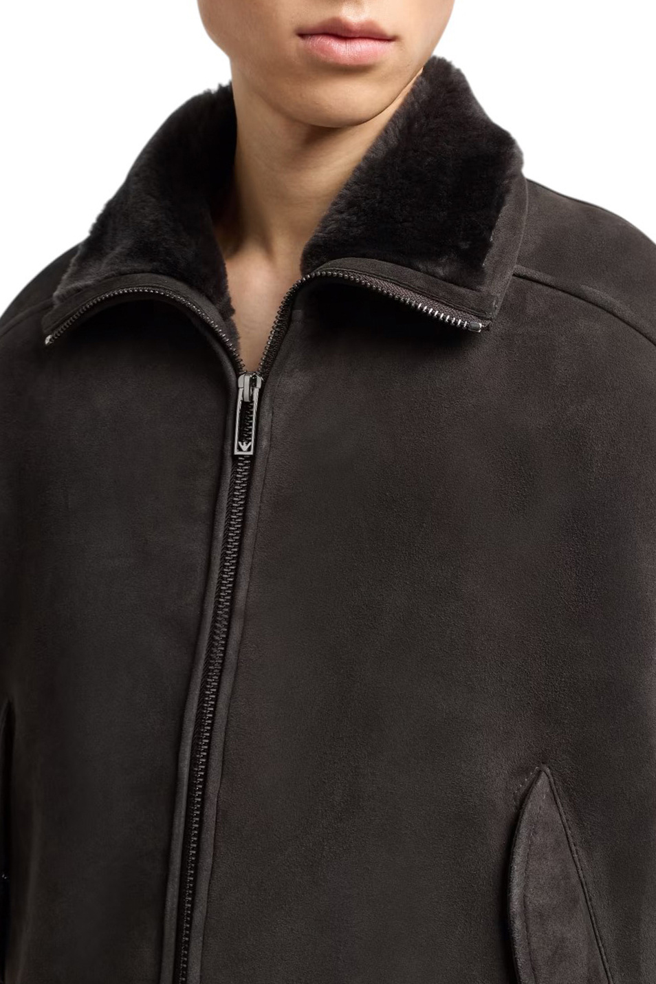 Мужской Emporio Armani Куртка из овчины (цвет ), артикул EM002339-AF10408 | Фото 6