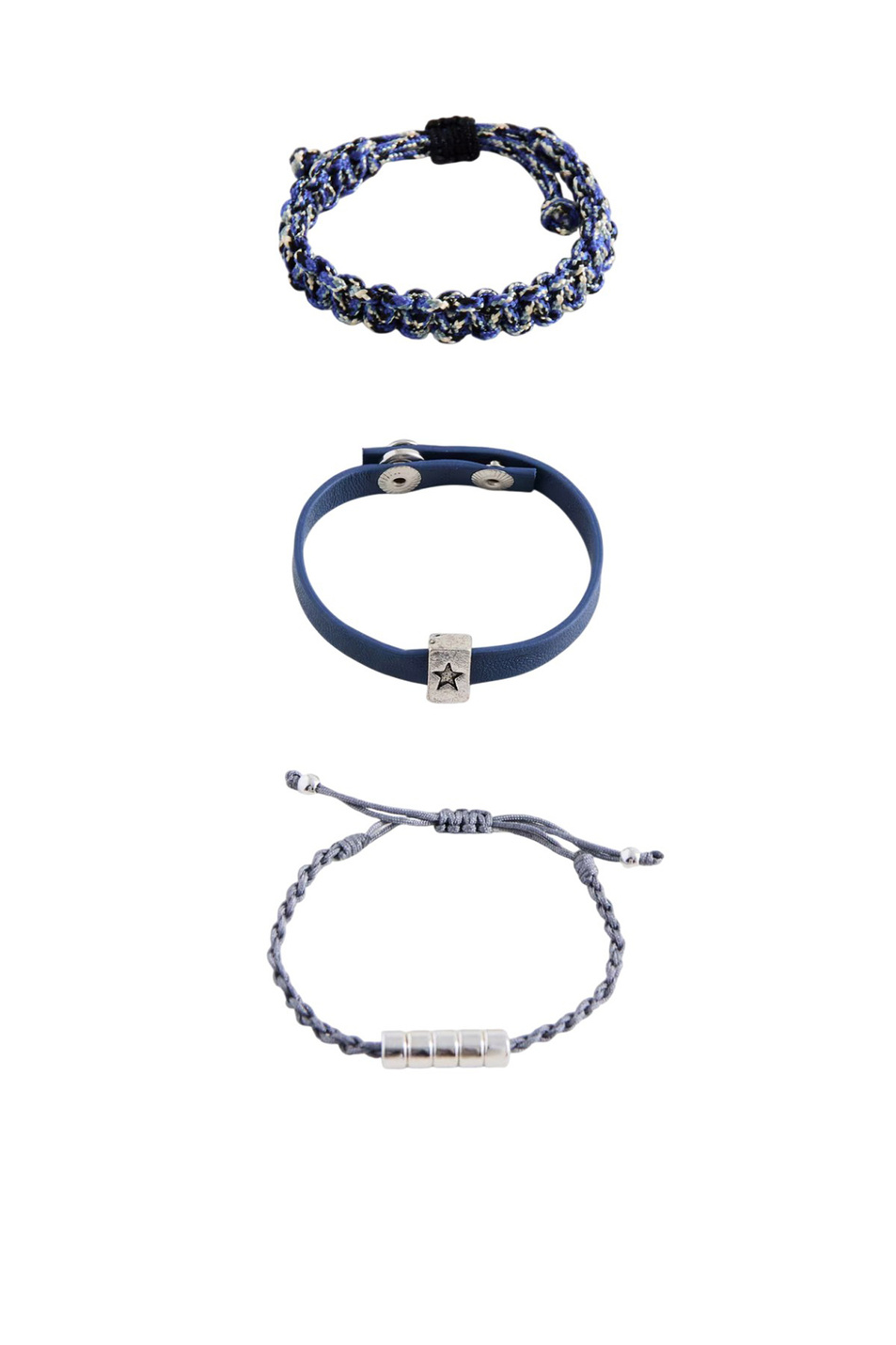 Мальчикам Mango Kids Браслет CUERDI в комплекте из 3 шт (цвет ), артикул 27091201 | Фото 2
