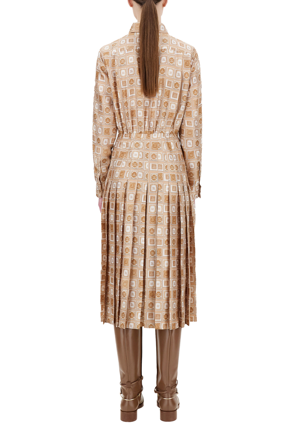 Женский Max Mara Платье-рубашка COGNE с принтом (цвет ), артикул 12260513 | Фото 4