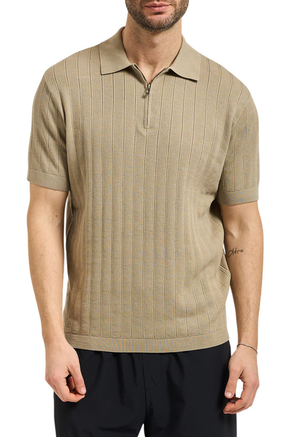 Мужской Armani Exchange Поло однотонное (цвет ), артикул XM002438-AF22249 | Фото 3