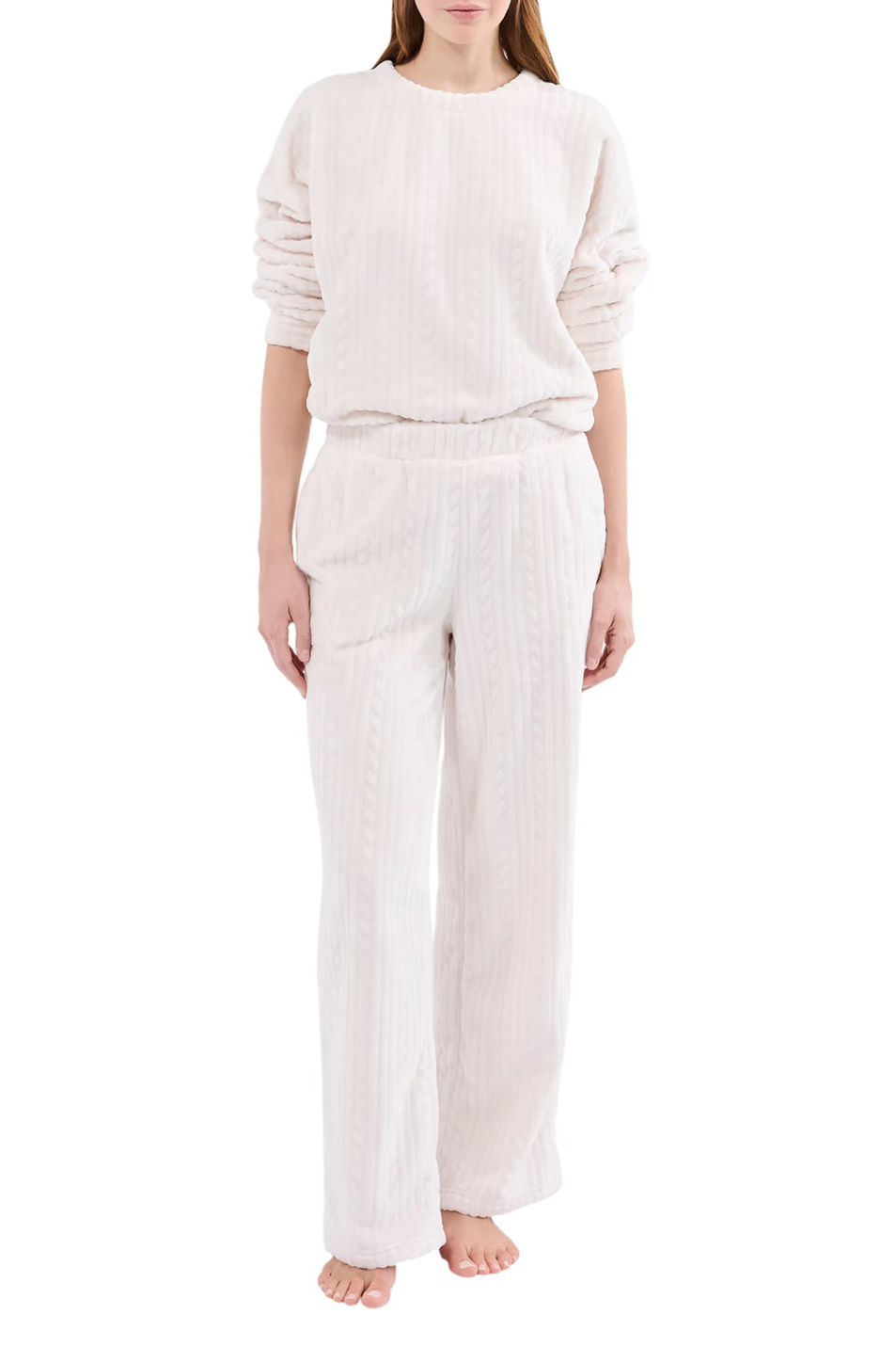 Брюки MATILDA бархатные|Основной цвет:Кремовый Женский Etam Брюки MATILDA бархатные (цвет ), артикул 6555918 | Фото 2