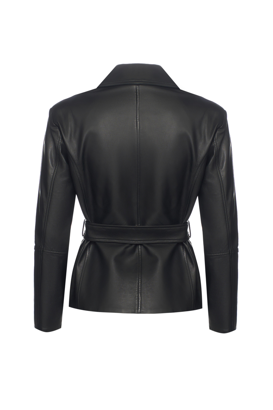 Женский MARELLA Куртка MLSNEGOZI из натуральной кожи (цвет ), артикул 2613441034 | Фото 2