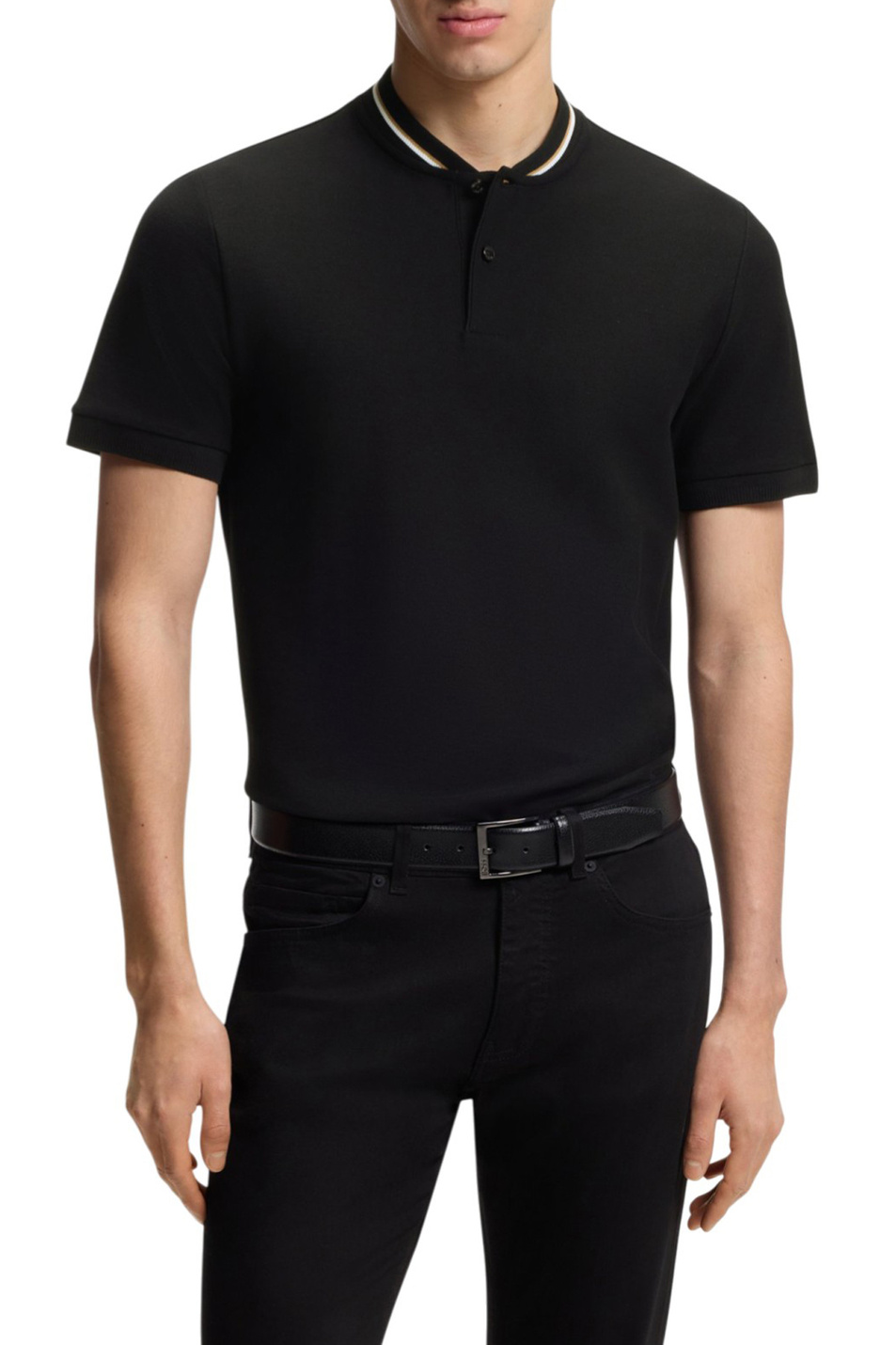 Мужской BOSS Поло Pratt из хлопка (цвет ), артикул 50559855 | Фото 3