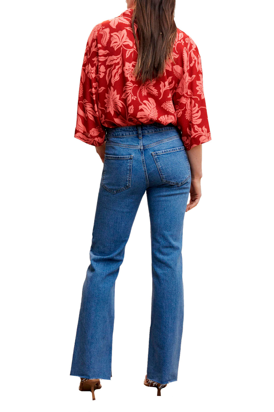 Женский Mango Блузка CLAUDIE с цветочным принтом (цвет ), артикул 47097114 | Фото 4