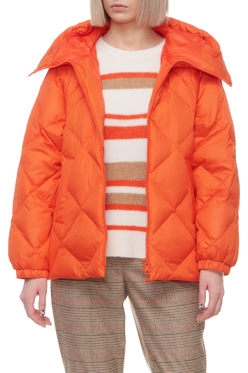 Gerry Weber Куртка с объемным воротником-капюшоном (цвет ), артикул 650018-31127 | Фото 4