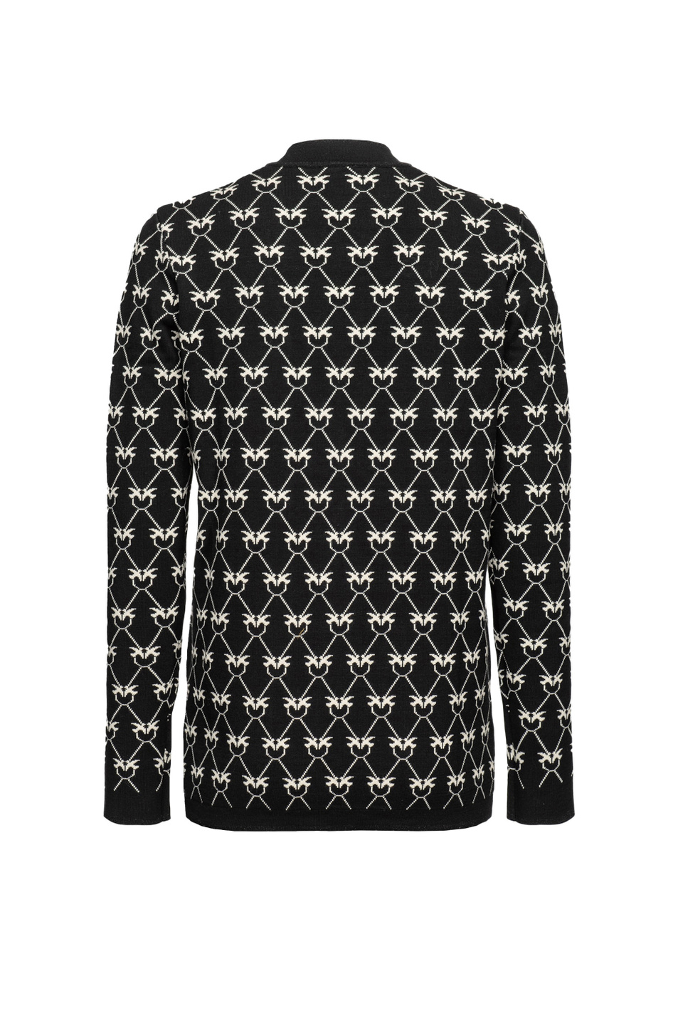 Женский Pinko Кардиган с жаккардовым узором Love Birds Monogram (цвет ), артикул 1G18FHY7UH | Фото 2