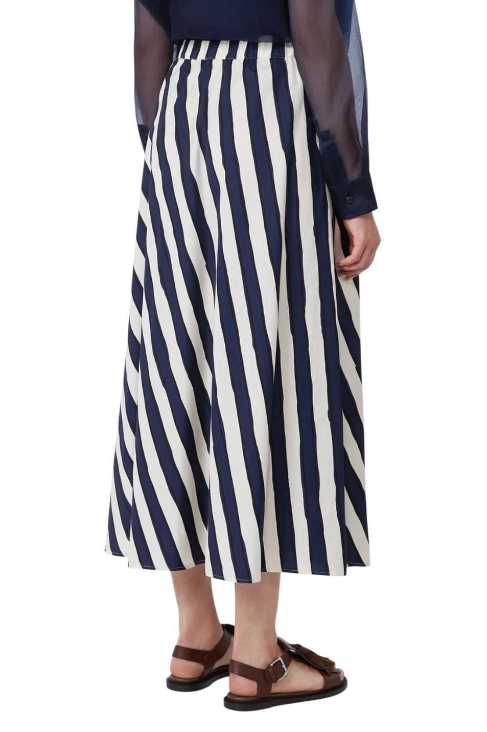Женский Weekend Max Mara Юбка UOMO из хлопка (цвет ), артикул 2615101022 | Фото 4