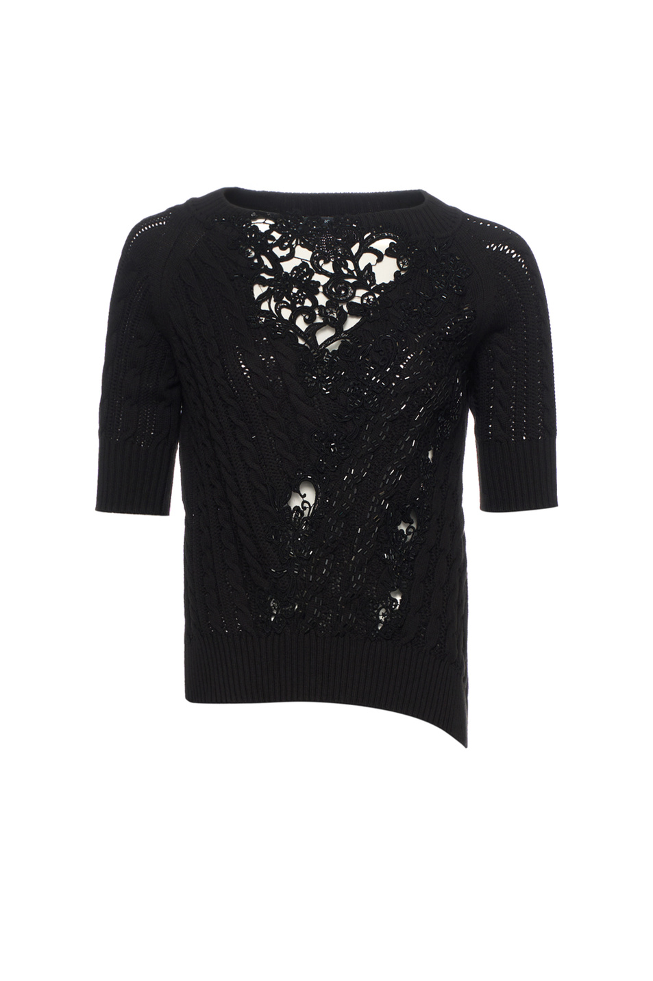 Женский ERMANNO SCERVINO Джемпер с аппликацией (цвет ), артикул D485L335APCTNTW | Фото 1