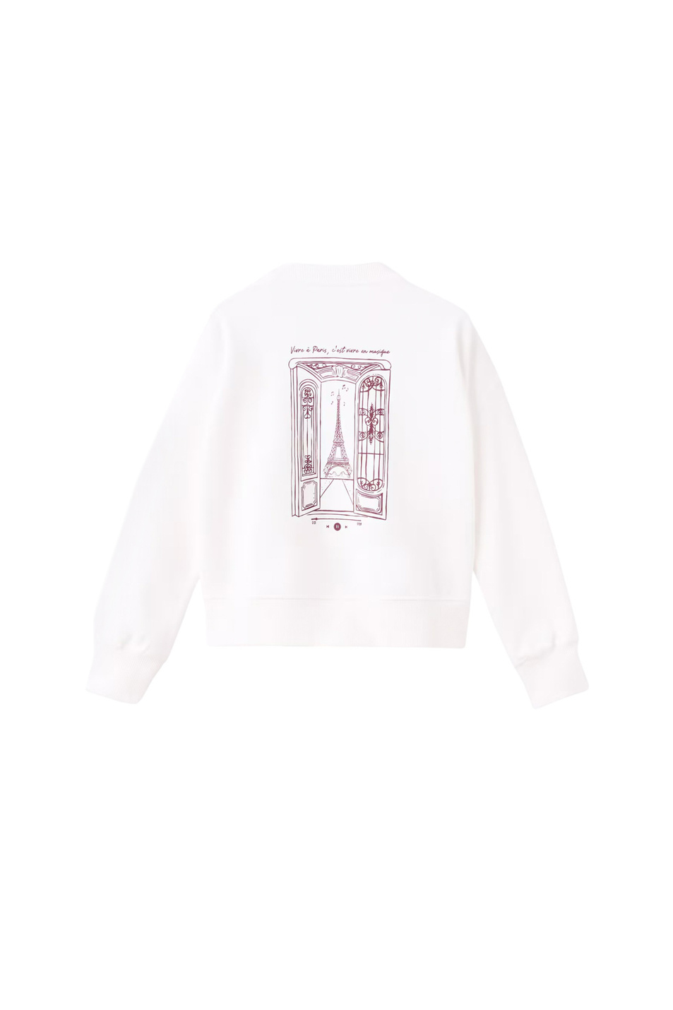 Девочкам Mango Kids Свитшот VIVRE с принтом (цвет ), артикул 17056728 | Фото 2