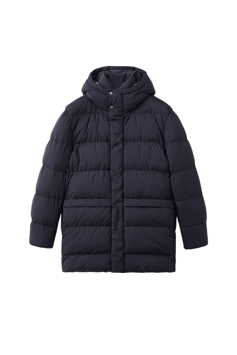 Куртка HANS с капюшоном|Основной цвет:Синий Мужской Mango Man Куртка HANS с капюшоном (цвет ), артикул 17077884 | Фото 1